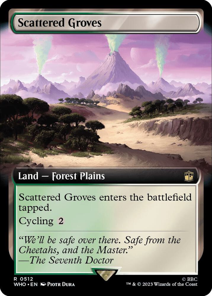 Scattered Groves (Extended Art) (512) [Doctor Who] [Extended Art]