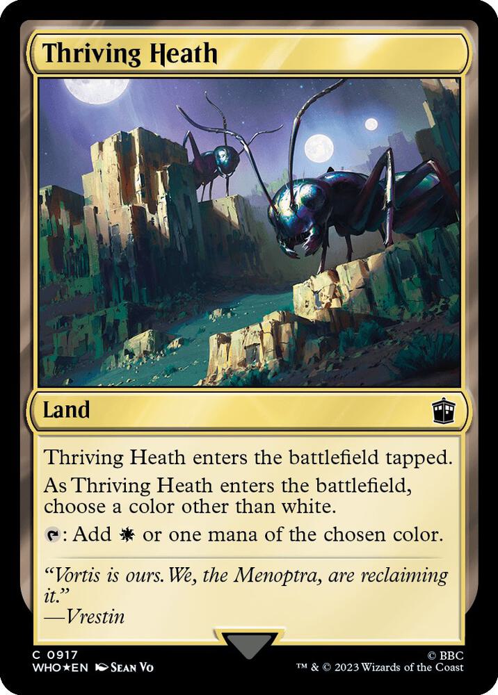 Thriving Heath (Surge Foil) (917) [Doctor Who]