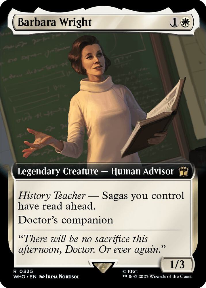 Barbara Wright (Extended Art) (335) [Doctor Who] [Extended Art]