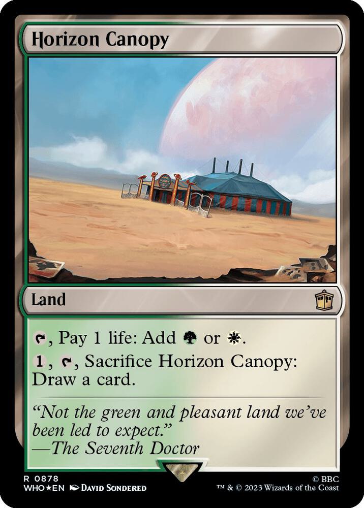 Horizon Canopy (Surge Foil) (878) [Doctor Who]