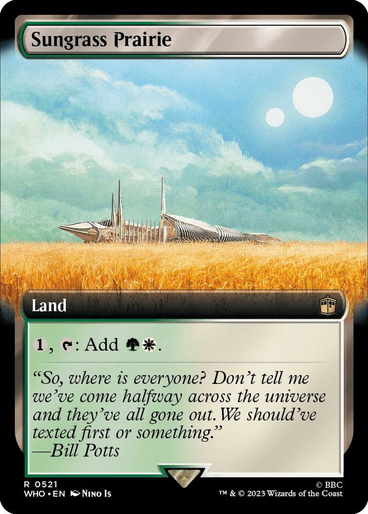 Sungrass Prairie (Extended Art) (521) [Doctor Who] [Extended Art]