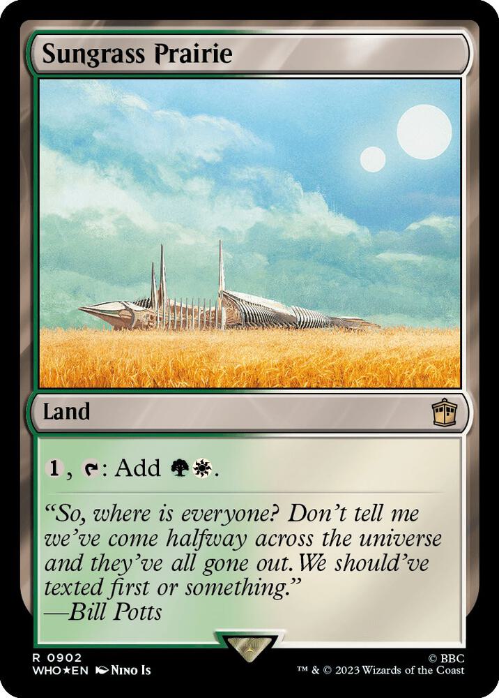 Sungrass Prairie (Surge Foil) (902) [Doctor Who]
