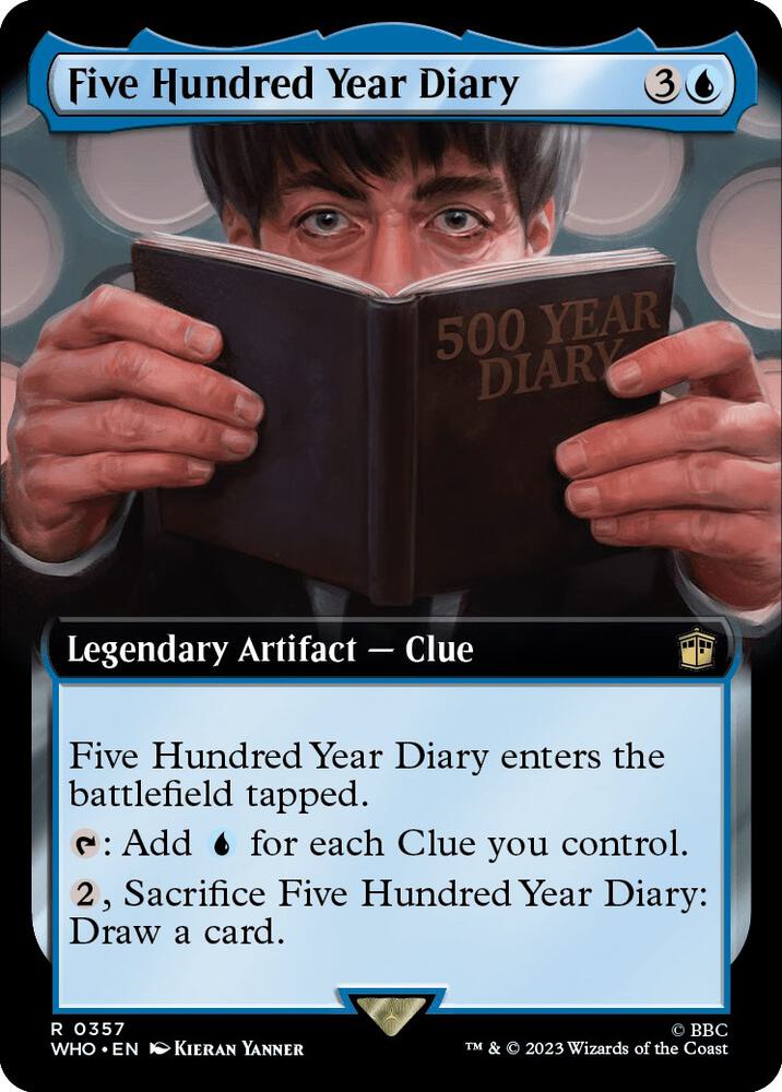 Five Hundred Year Diary (Extended Art) (357) [Doctor Who] [Extended Art]