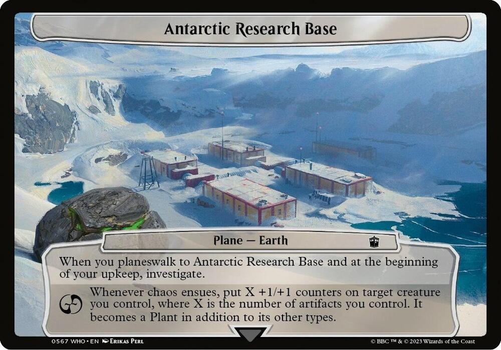 Antarctic Research Base (567) [Planechase: Universes Beyond: Doctor Who]