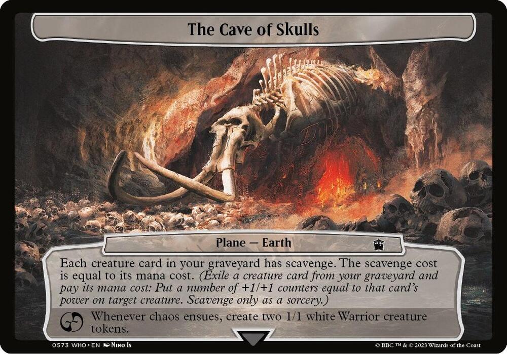 The Cave of Skulls (573) [Planechase: Universes Beyond: Doctor Who]