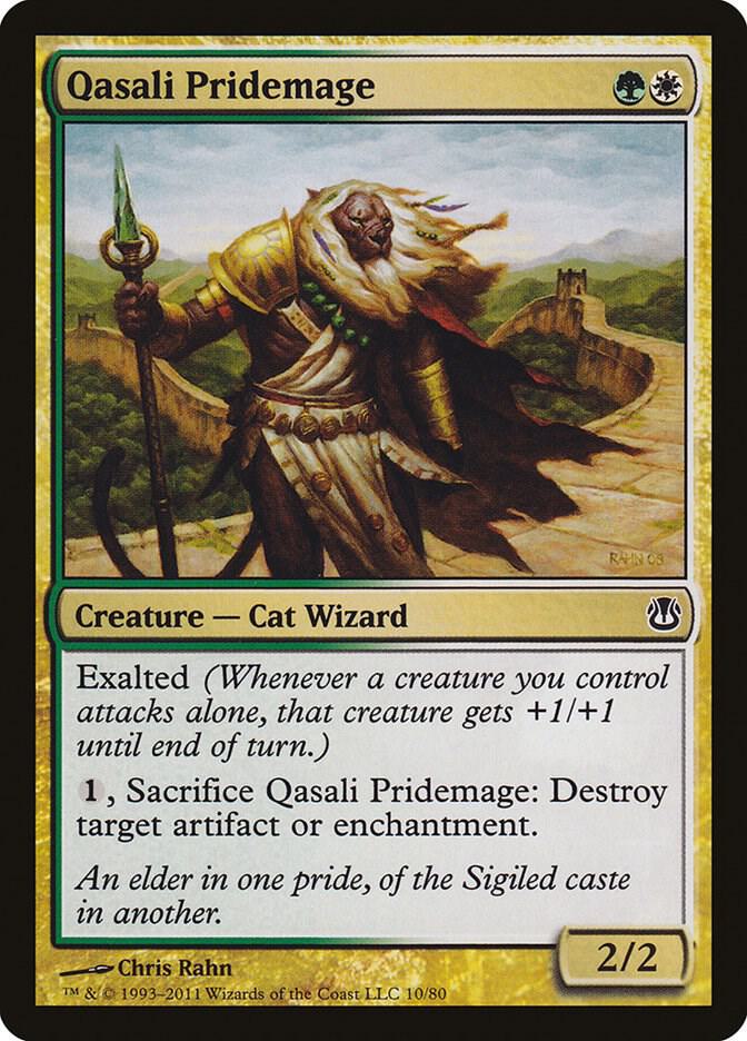 Qasali Pridemage (10) [Duel Decks: Ajani vs. Nicol Bolas]