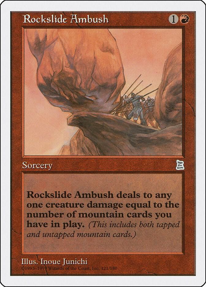 Rockslide Ambush (121) [Portal Three Kingdoms]