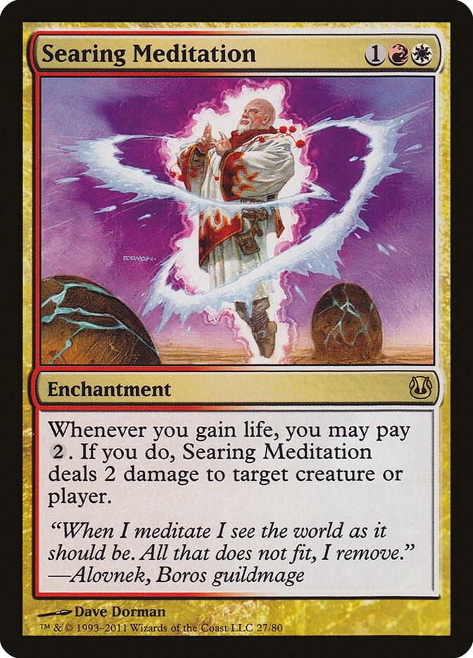 Searing Meditation (27) [Duel Decks: Ajani vs. Nicol Bolas]