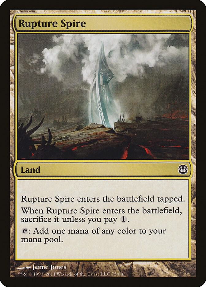 Rupture Spire (75) [Duel Decks: Ajani vs. Nicol Bolas]