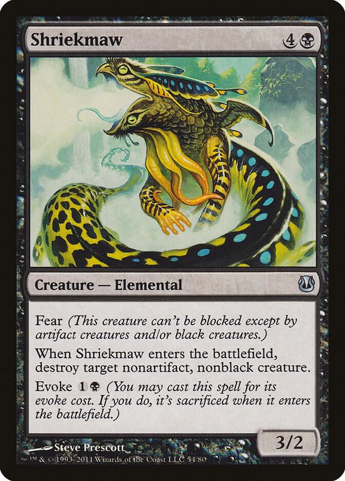 Shriekmaw (54) [Duel Decks: Ajani vs. Nicol Bolas]