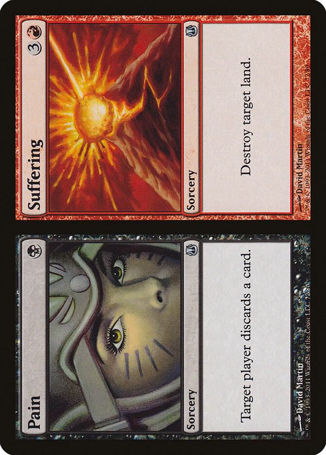 Pain // Suffering (72) [Duel Decks: Ajani vs. Nicol Bolas]