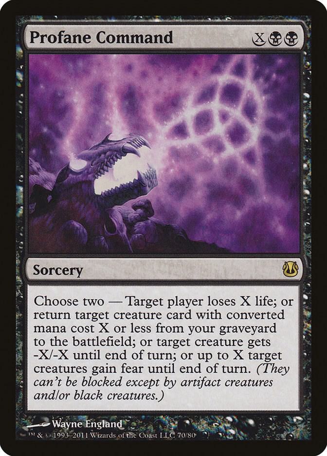 Profane Command (70) [Duel Decks: Ajani vs. Nicol Bolas]