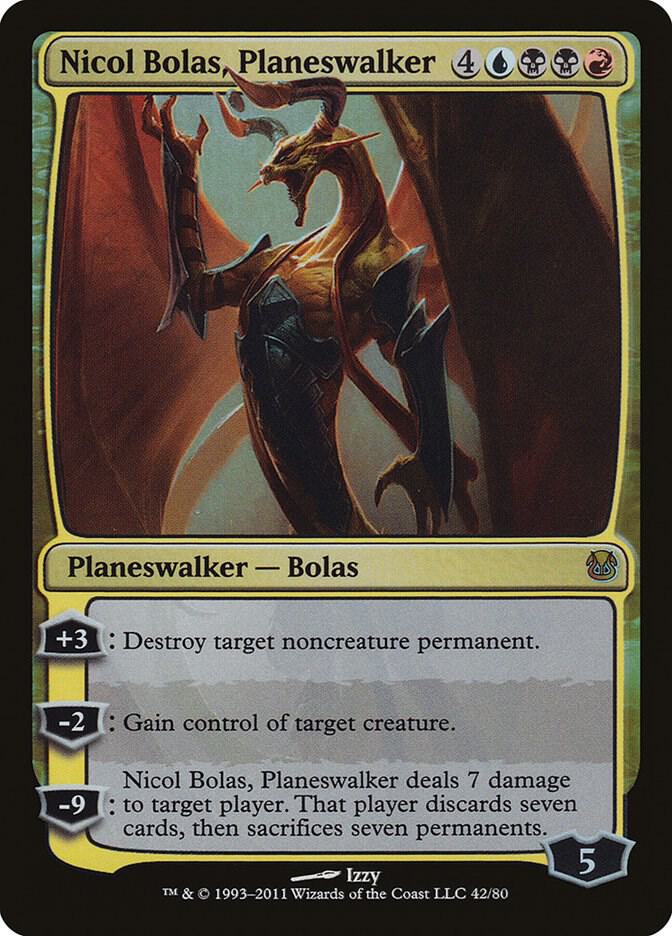 Nicol Bolas, Planeswalker (42) [Duel Decks: Ajani vs. Nicol Bolas]
