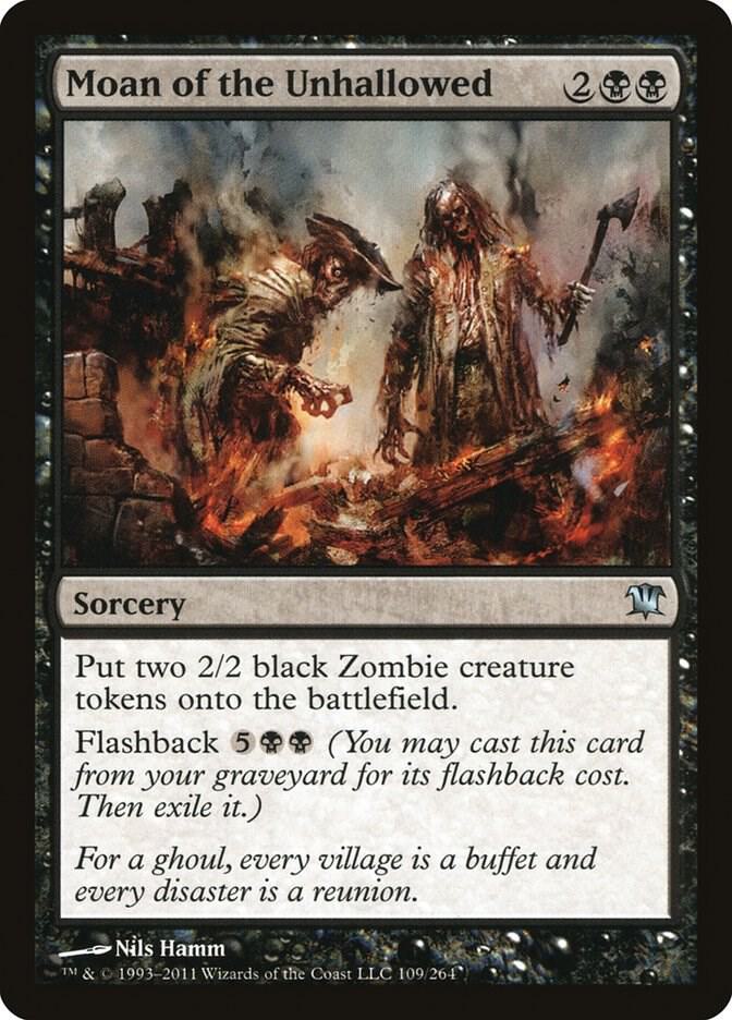 Moan of the Unhallowed (109) [Innistrad]