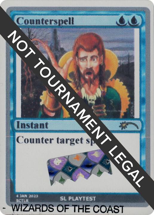 Counterspell (SL PLAYTEST) (SCTLR) [Secret Lair Drop]