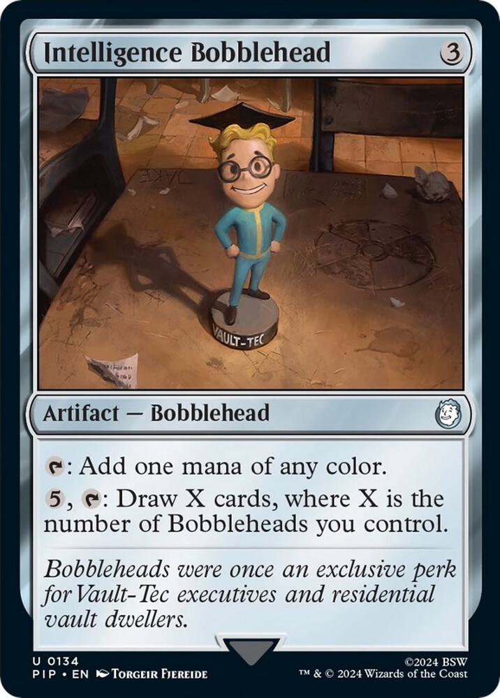 Intelligence Bobblehead (134) [Fallout]