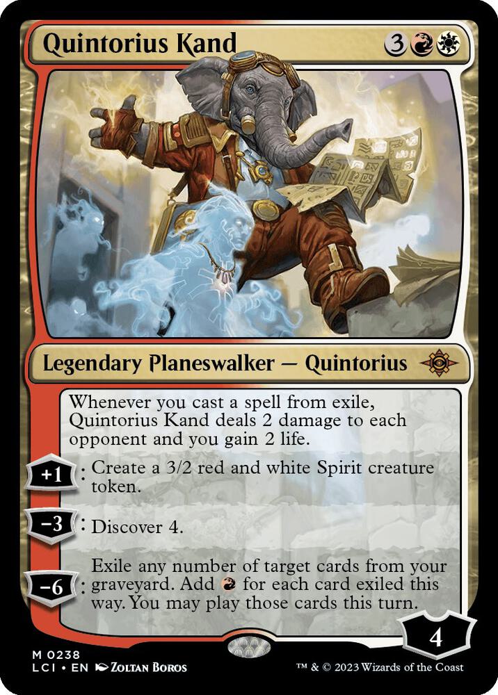 Quintorius Kand (238) [The Lost Caverns of Ixalan]