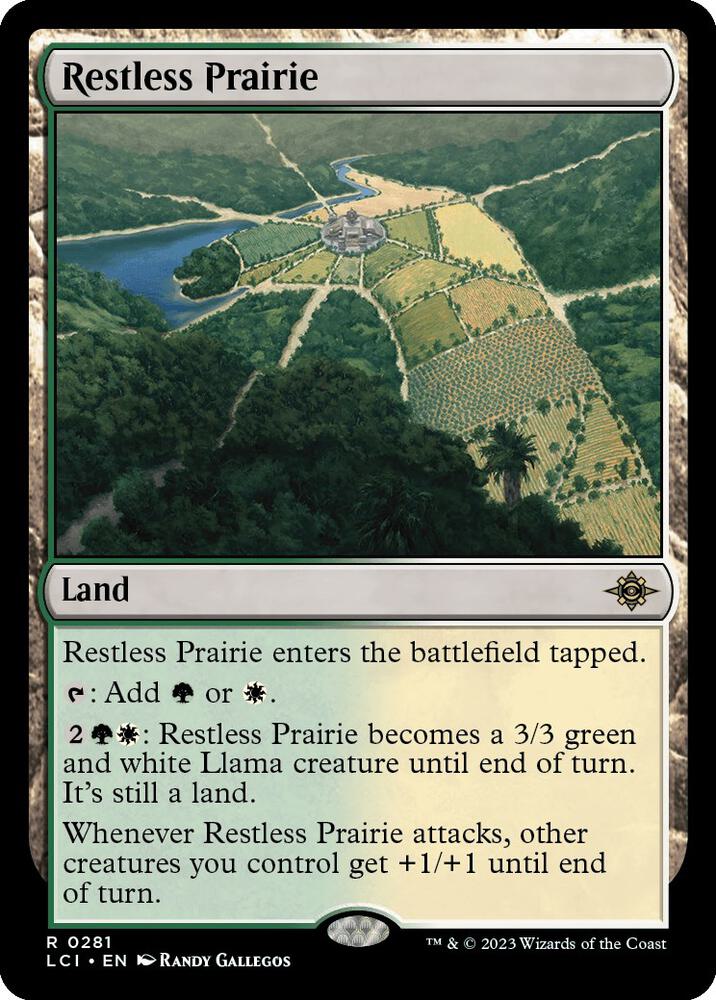 Restless Prairie (281) [The Lost Caverns of Ixalan]