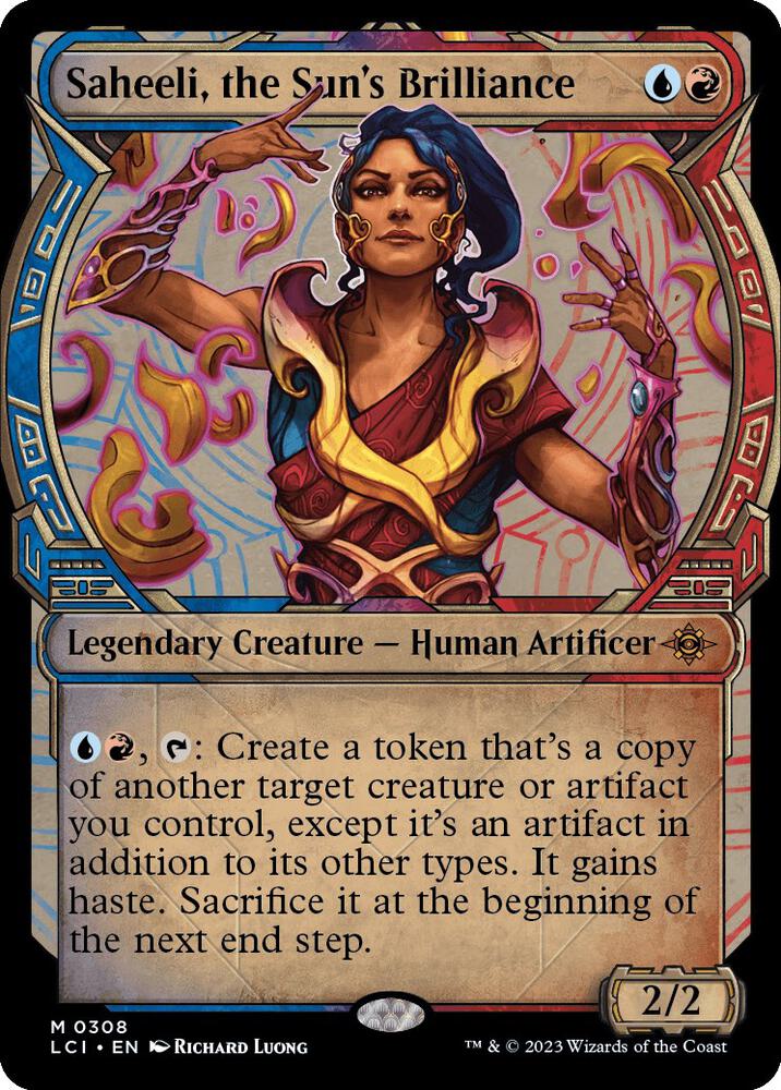 Saheeli, the Sun's Brilliance (Showcase) (308) [The Lost Caverns of Ixalan] [Showcase]