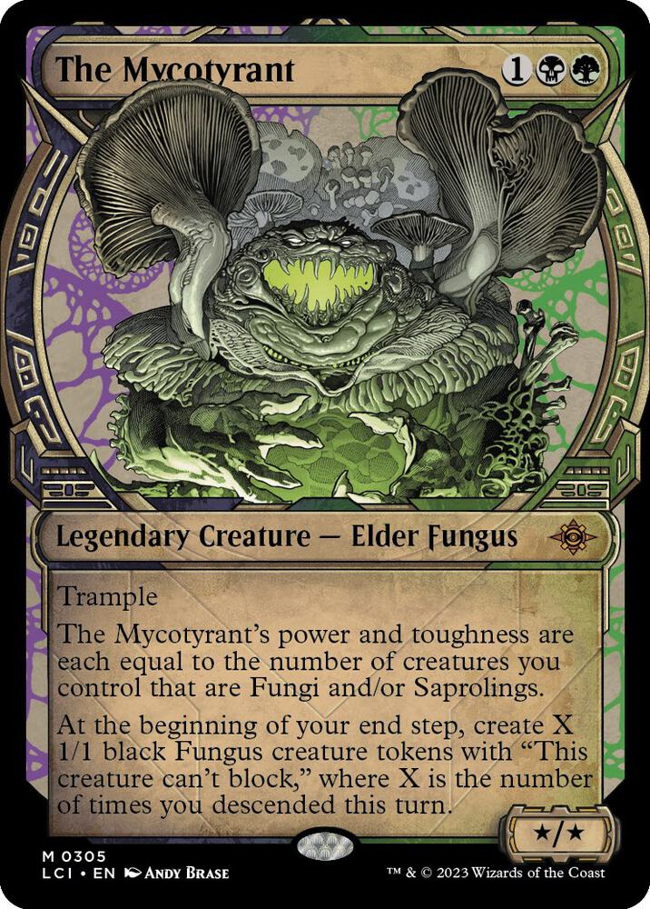 The Mycotyrant (Showcase) (305) [The Lost Caverns of Ixalan] [Showcase]