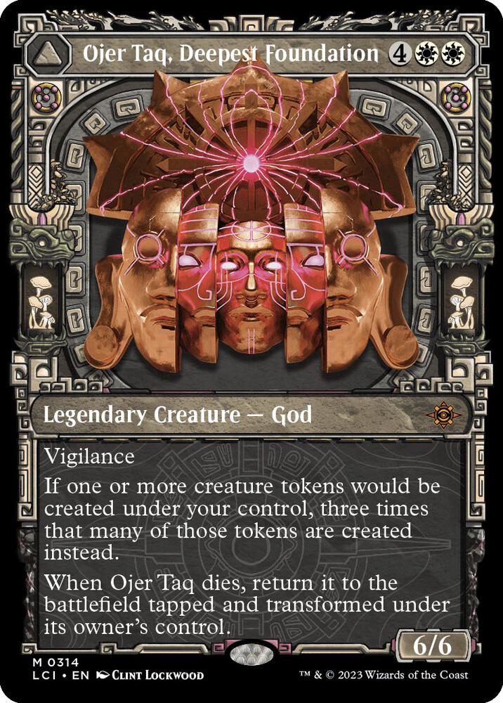 Ojer Taq, Deepest Foundation (Showcase) (314) [The Lost Caverns of Ixalan] [Showcase]