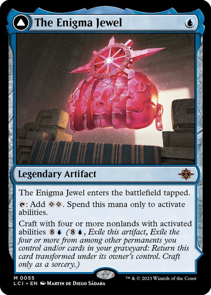 The Enigma Jewel (55) [The Lost Caverns of Ixalan]