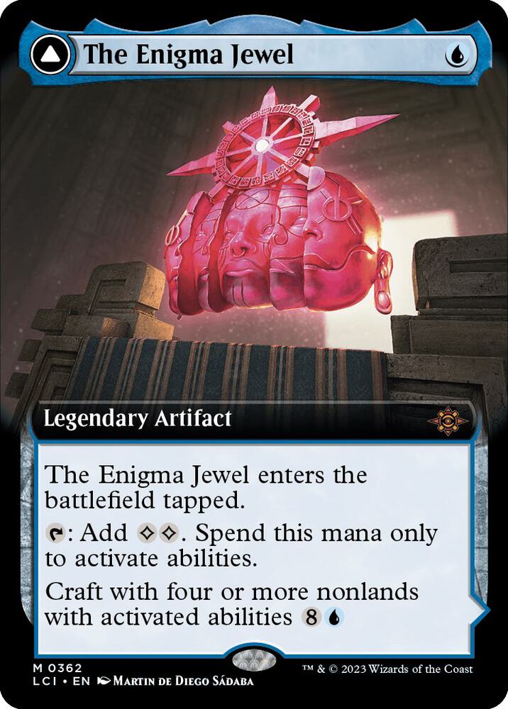 The Enigma Jewel (Extended Art) (362) [The Lost Caverns of Ixalan] [Extended Art]