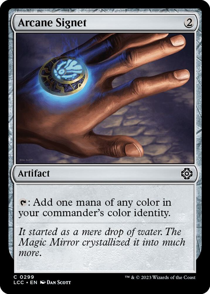 Arcane Signet (299) [The Lost Caverns of Ixalan Commander]