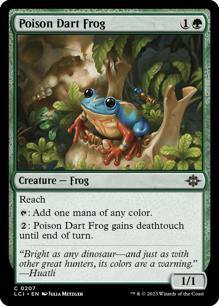 Poison Dart Frog (207) [The Lost Caverns of Ixalan]