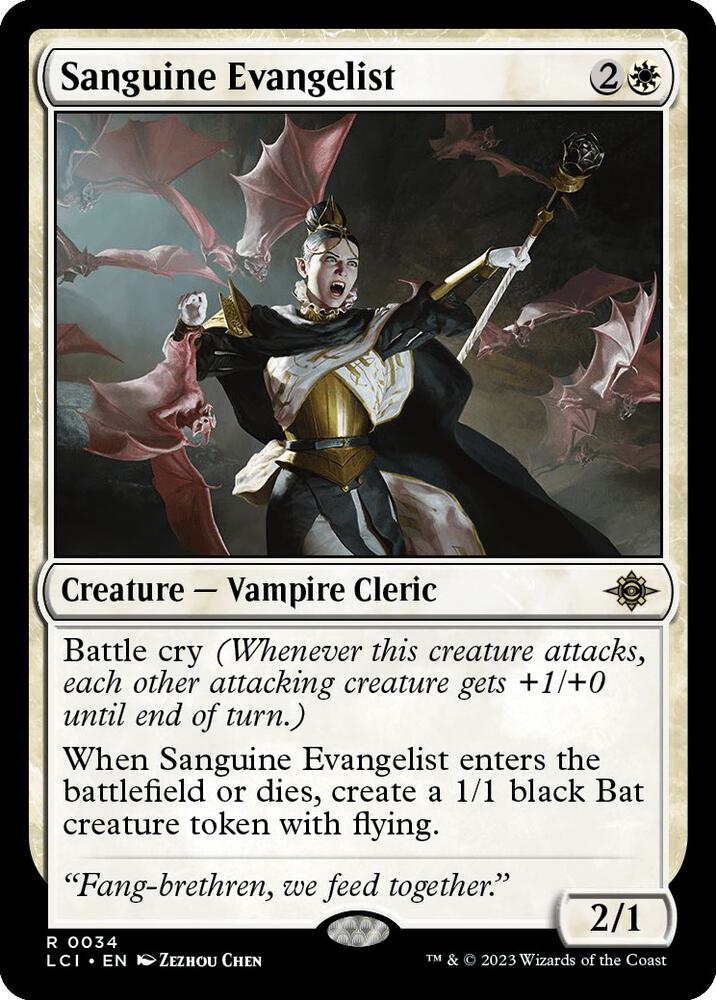 Sanguine Evangelist (34) [The Lost Caverns of Ixalan]