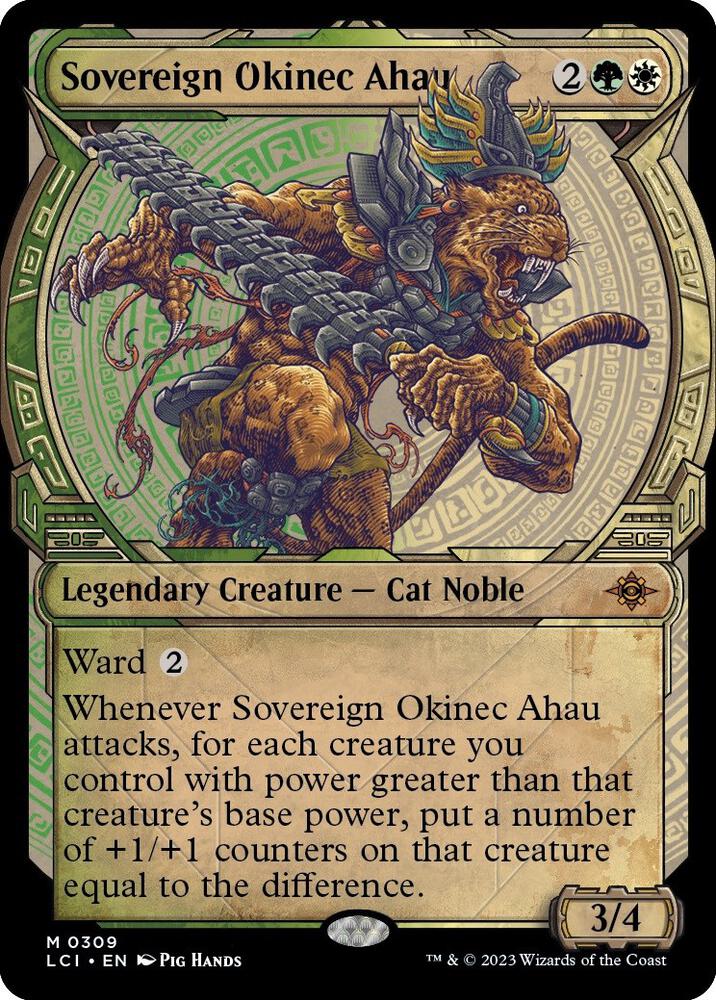 Sovereign Okinec Ahau (Showcase) (309) [The Lost Caverns of Ixalan] [Showcase]