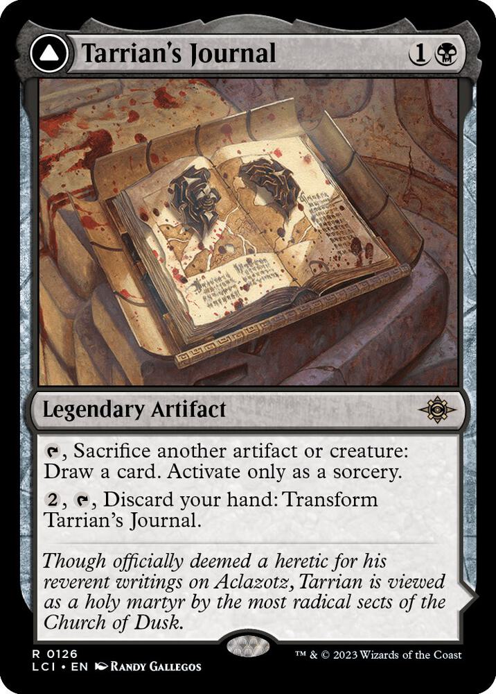 Tarrian's Journal (126) [The Lost Caverns of Ixalan]