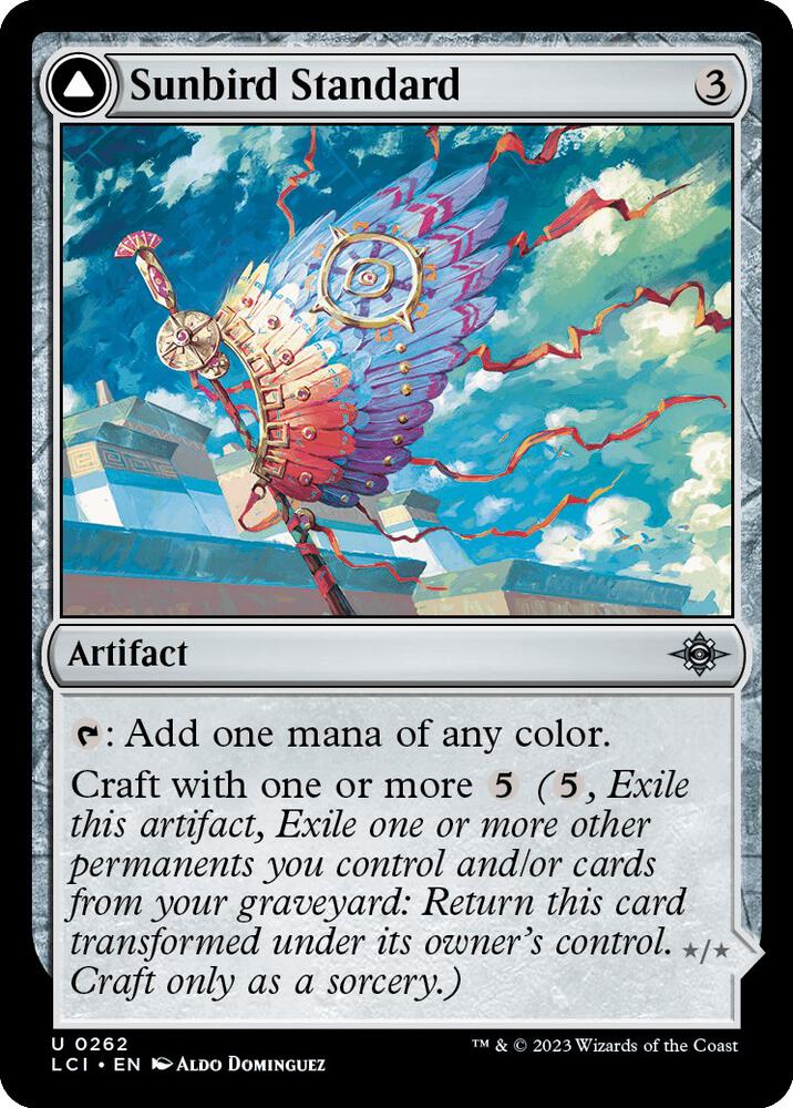 Sunbird Standard (262) [The Lost Caverns of Ixalan]