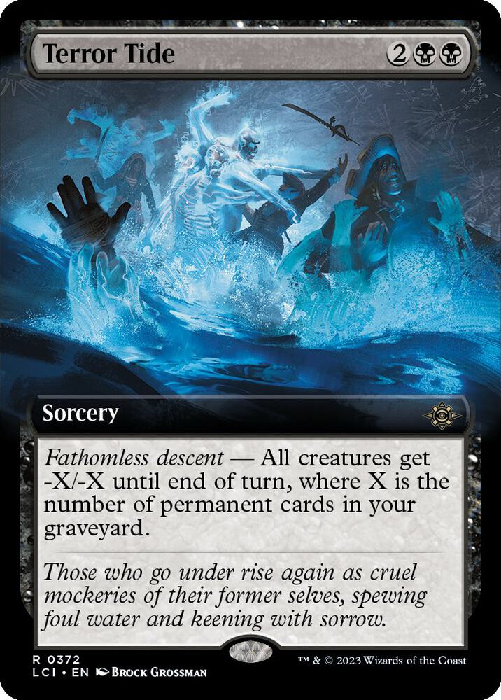 Terror Tide (Extended Art) (372) [The Lost Caverns of Ixalan] [Extended Art]