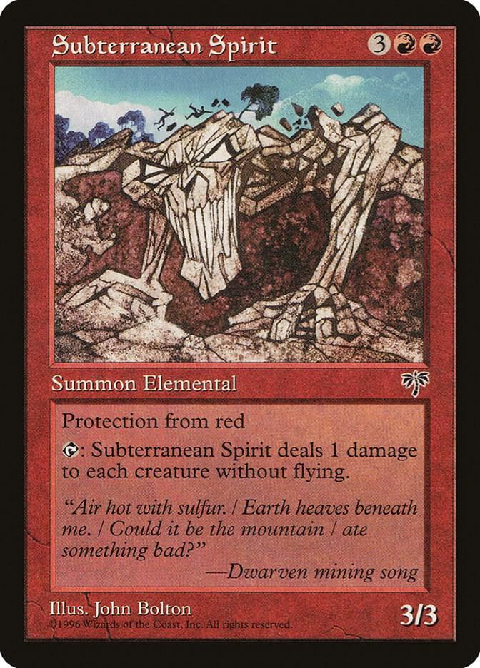 Subterranean Spirit (195) [Mirage]