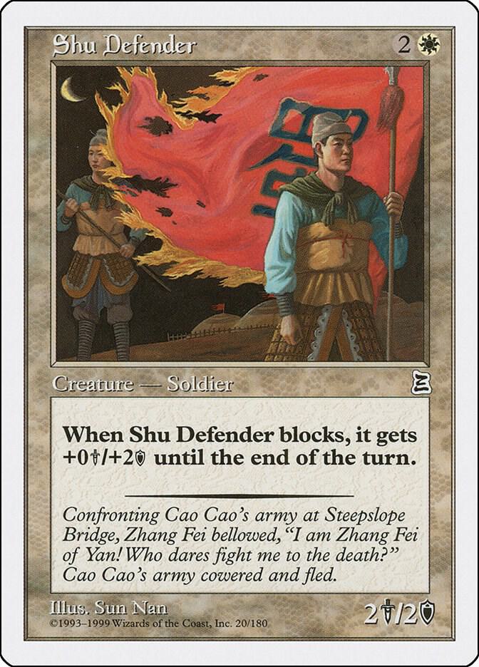Shu Defender (20) [Portal Three Kingdoms]