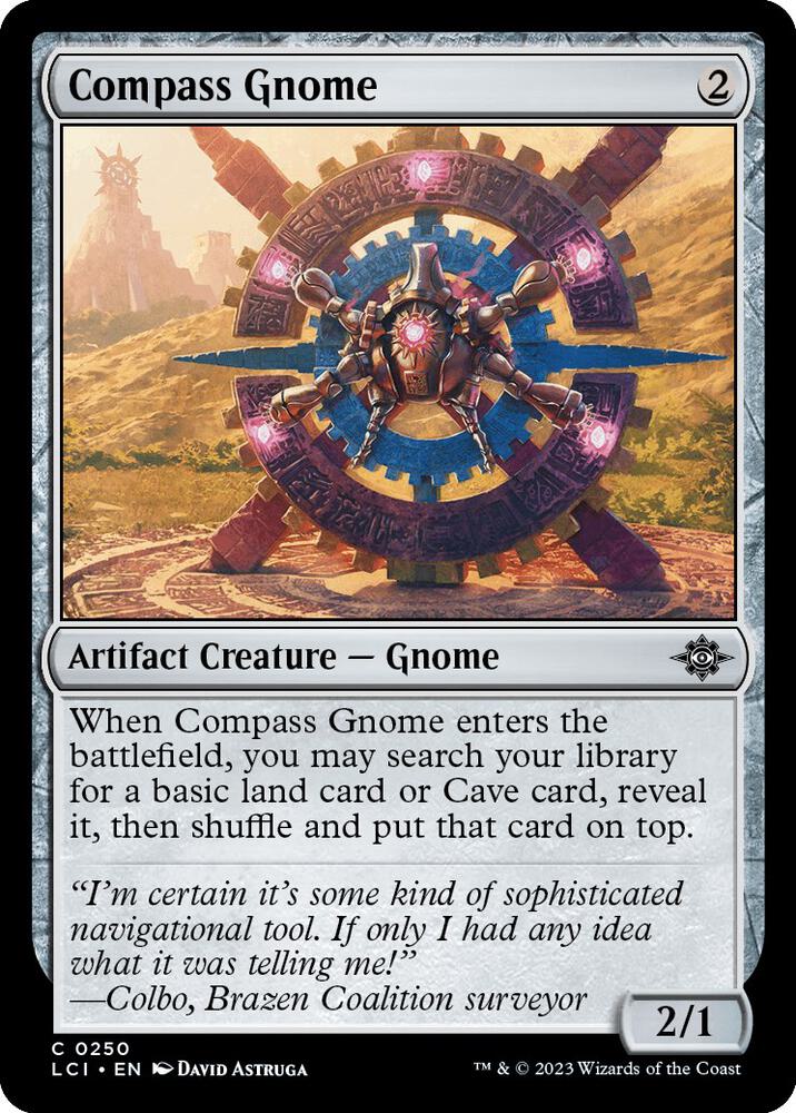 Compass Gnome (250) [The Lost Caverns of Ixalan]