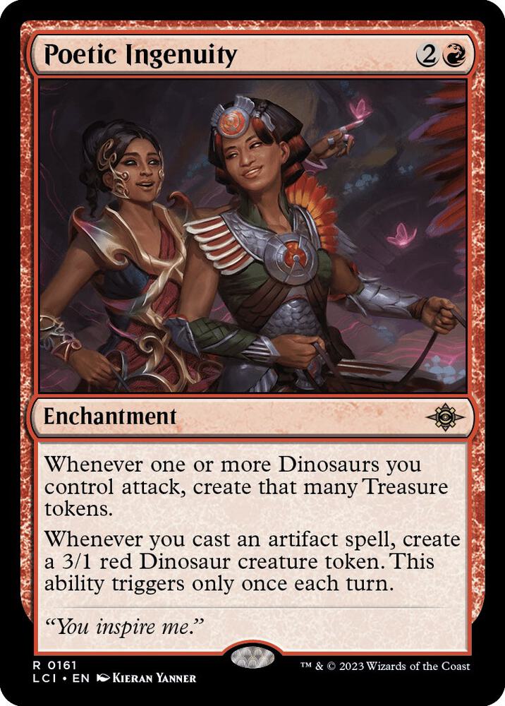 Poetic Ingenuity (161) [The Lost Caverns of Ixalan]