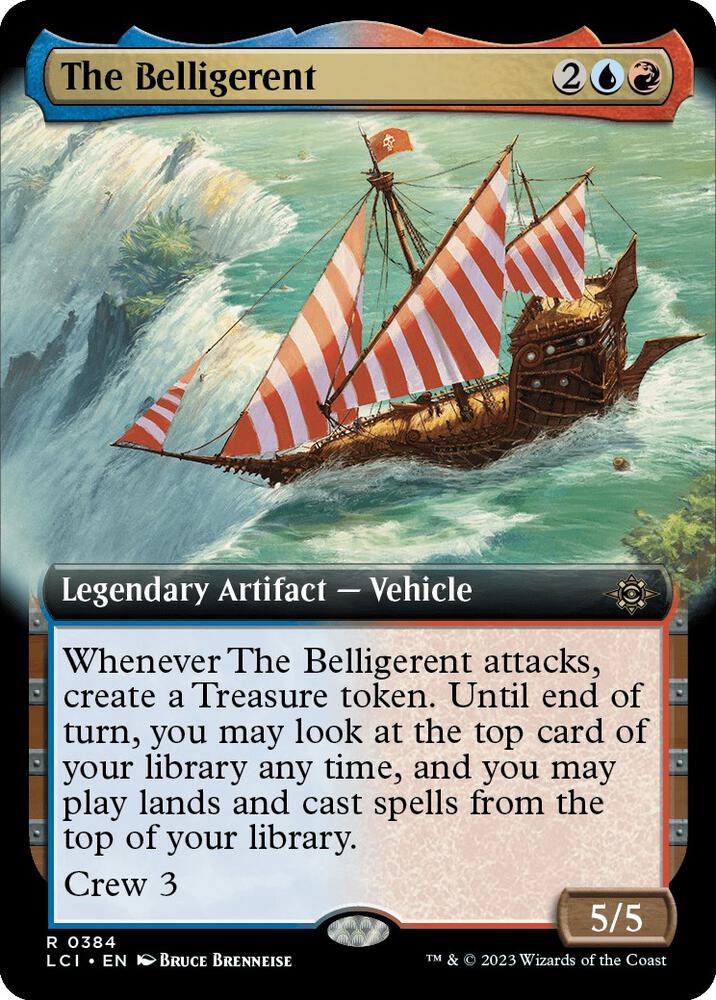 The Belligerent (Extended Art) (384) [The Lost Caverns of Ixalan] [Extended Art]