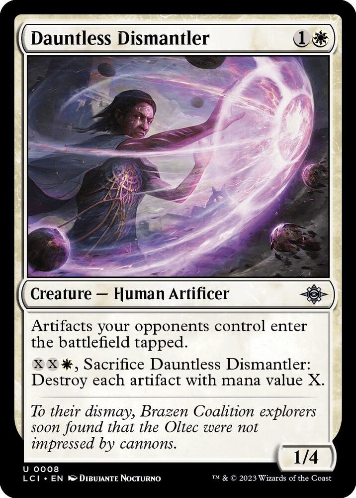 Dauntless Dismantler (8) [The Lost Caverns of Ixalan]