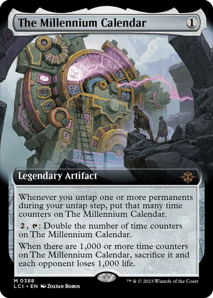 The Millennium Calendar (Extended Art) (388) [The Lost Caverns of Ixalan] [Extended Art]
