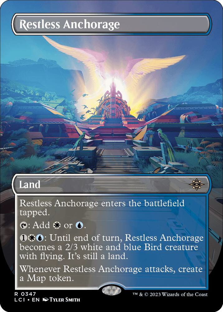 Restless Anchorage (Borderless) (347) [The Lost Caverns of Ixalan] [Borderless]