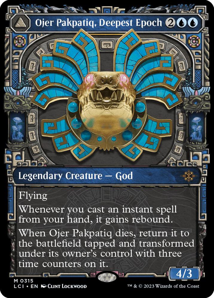 Ojer Pakpatiq, Deepest Epoch (Showcase) (315) [The Lost Caverns of Ixalan] [Showcase]