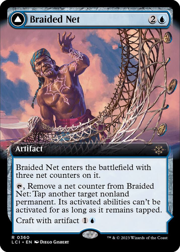 Braided Net (Extended Art) (360) [The Lost Caverns of Ixalan] [Extended Art]