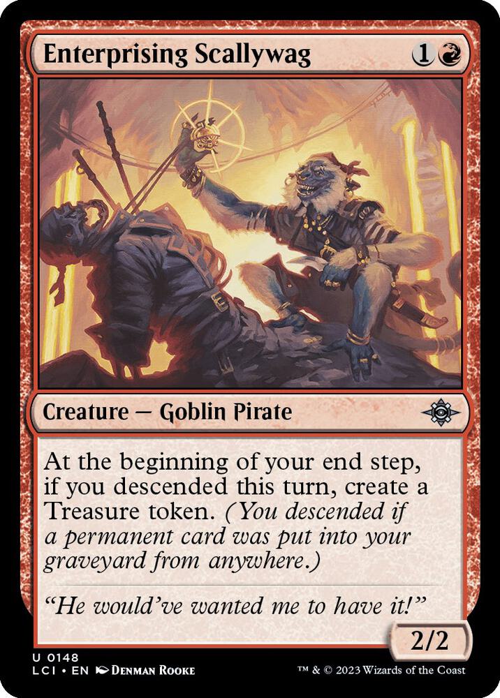 Enterprising Scallywag (148) [The Lost Caverns of Ixalan]