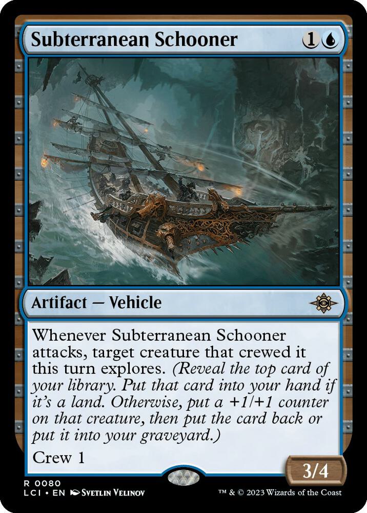 Subterranean Schooner (80) [The Lost Caverns of Ixalan]