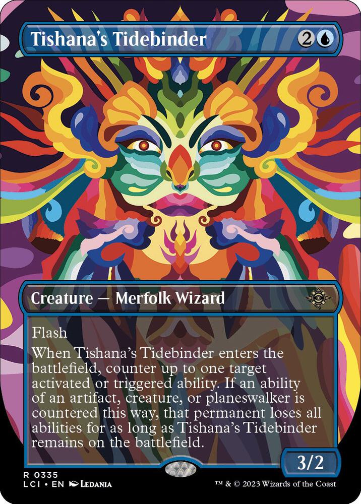 Tishana's Tidebinder (Borderless) (335) [The Lost Caverns of Ixalan] [Borderless]