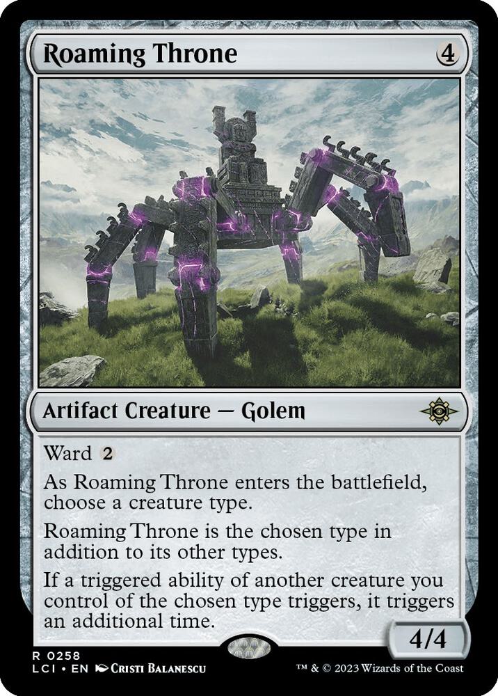 Roaming Throne (258) [The Lost Caverns of Ixalan]