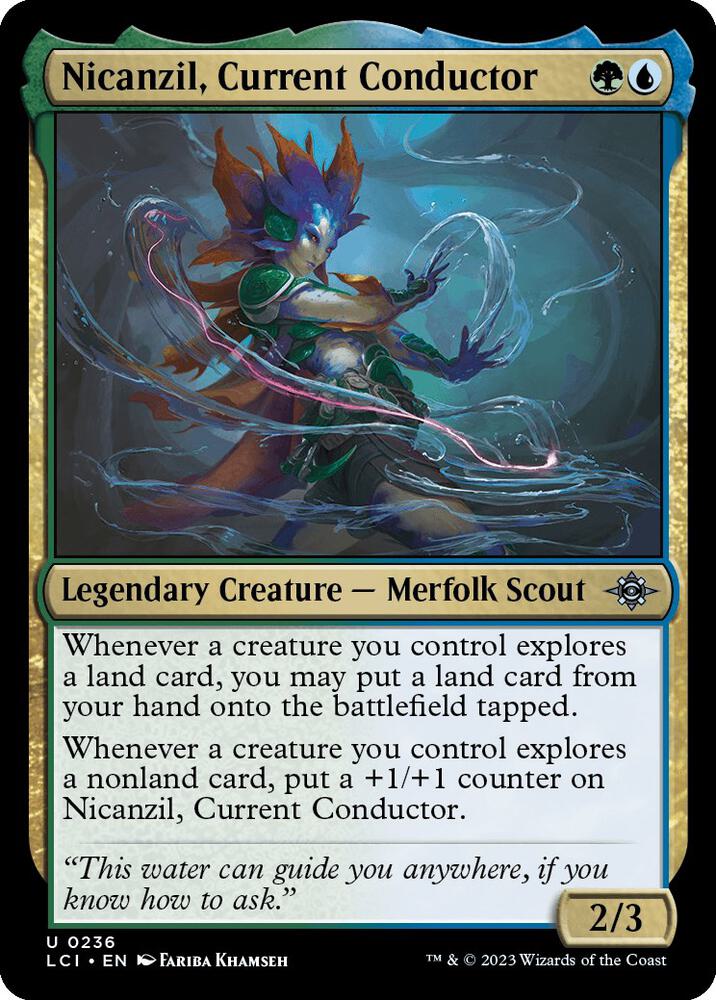 Nicanzil, Current Conductor (236) [The Lost Caverns of Ixalan]