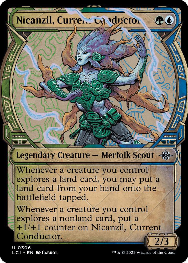 Nicanzil, Current Conductor (Showcase) (306) [The Lost Caverns of Ixalan] [Showcase]